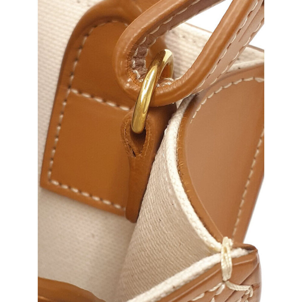 Celine Vertical Cabas Leather Shoulder Bag - Picture 4 of 9